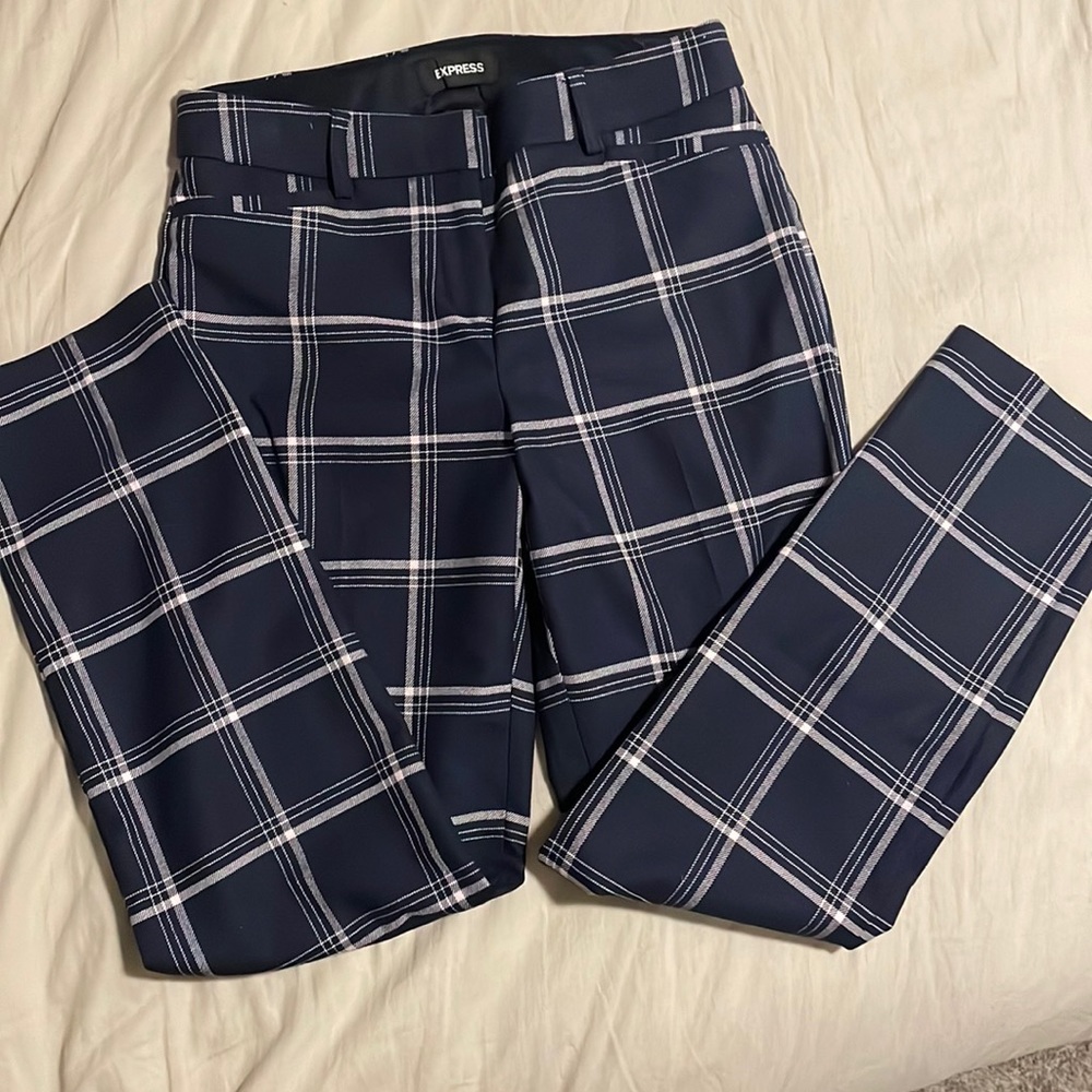 Express columnist ankle mid rise